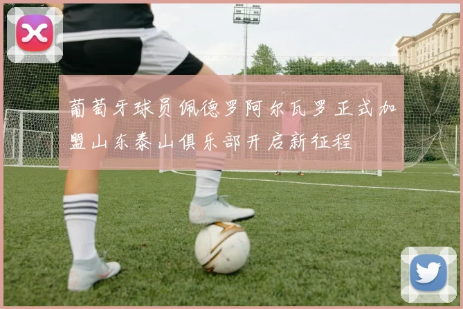 葡萄牙球员佩德罗阿尔瓦罗正式加盟山东泰山俱乐部开启新征程